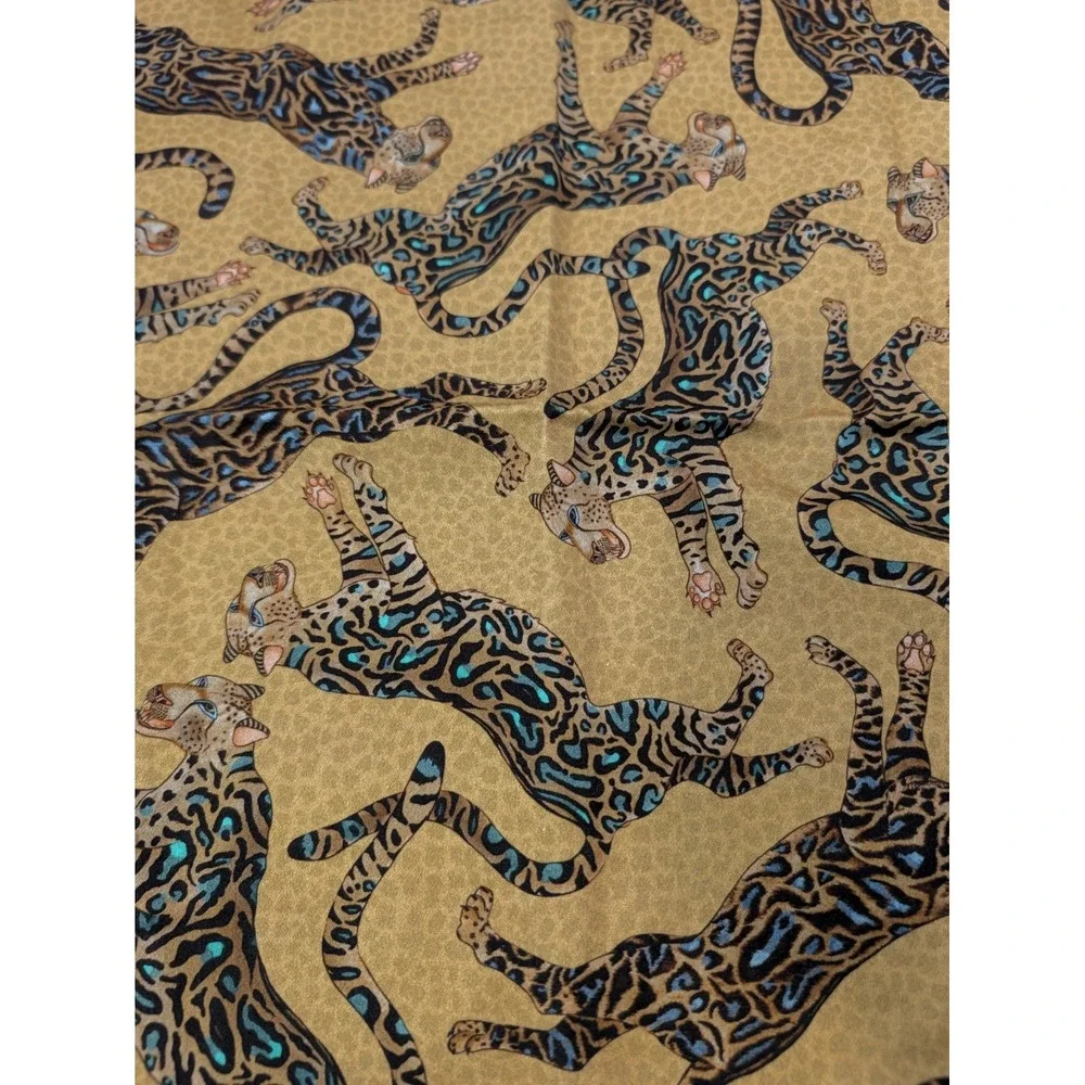 Pair Of Ardmore South Africa Cheetah Napkins